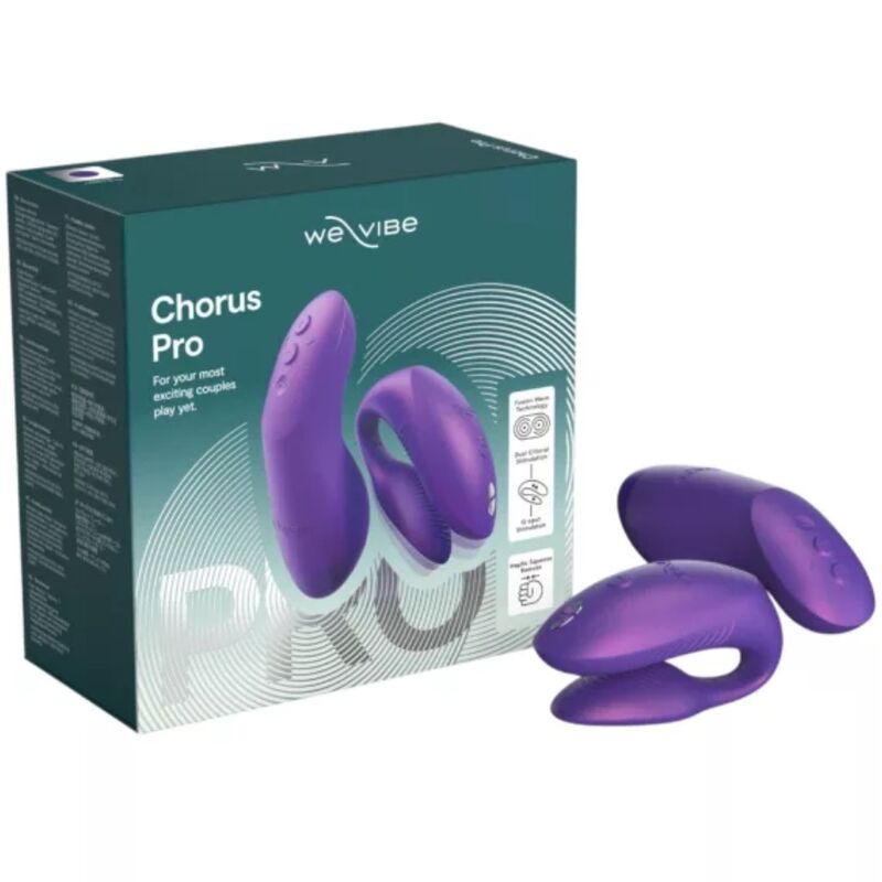 We-Vibe Chorus Pro Paarvibrator mit Fusion Wave – Cosmic Purple
