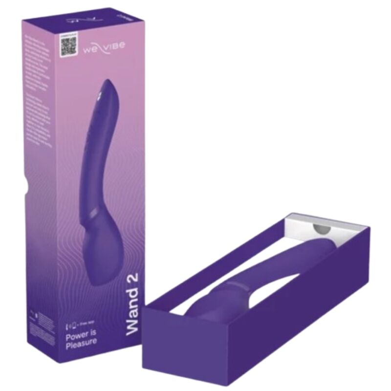 We-Vibe Wand 2 Massagestab mit App und Smart Silence – Lila