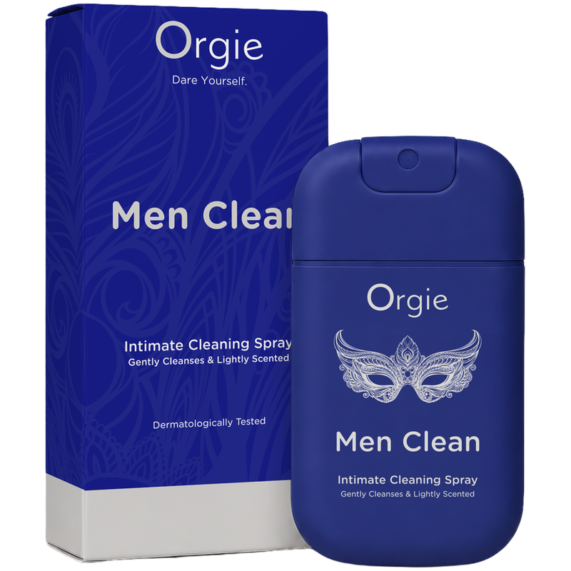 ORGIE Men Clean Intimspray mit Aloe Vera – 30 ml