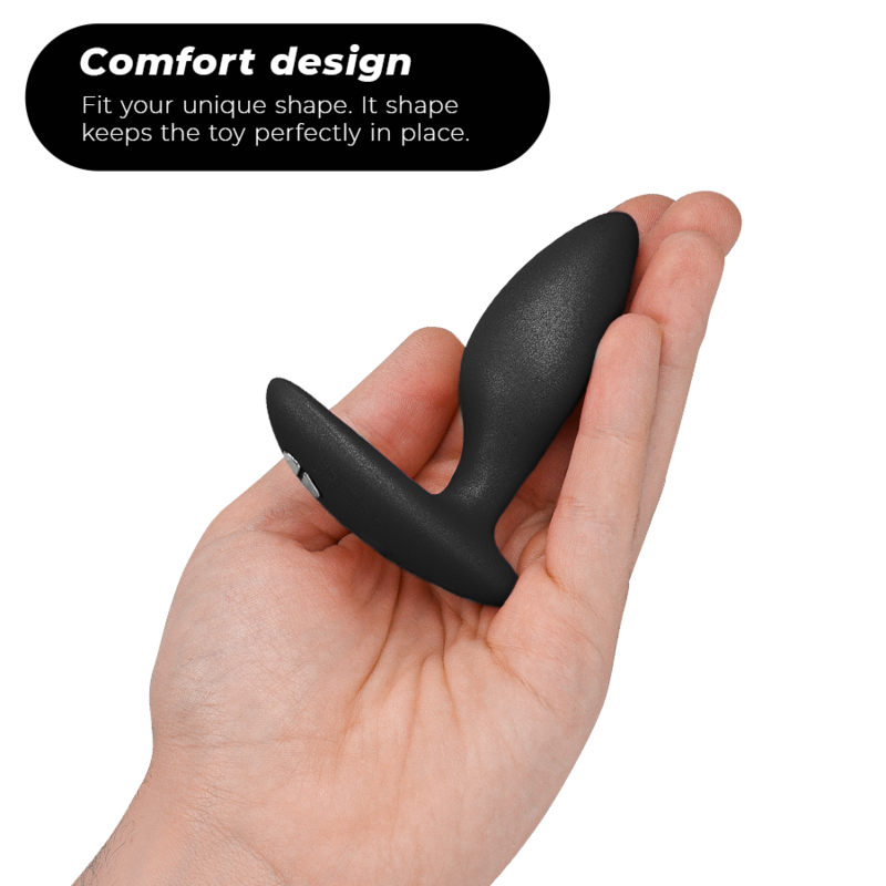 We-Vibe Ditto+ vibrierender Analplug mit App & Fernbedienung – Schwarz