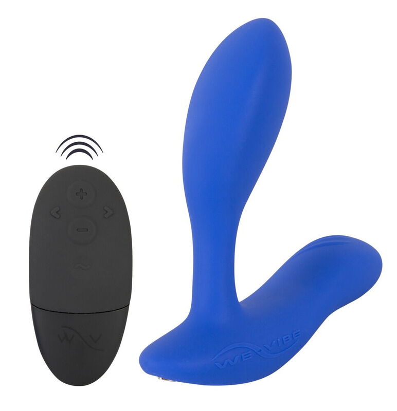 We-Vibe Vector+ Prostata-Vibrator in Königsblau – Produktansicht