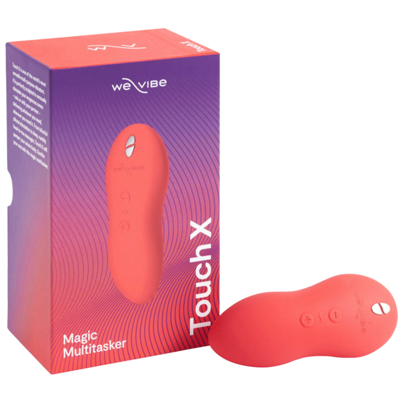 We-Vibe Touch X Klitorisvibrator mit 7 Mustern – Coral