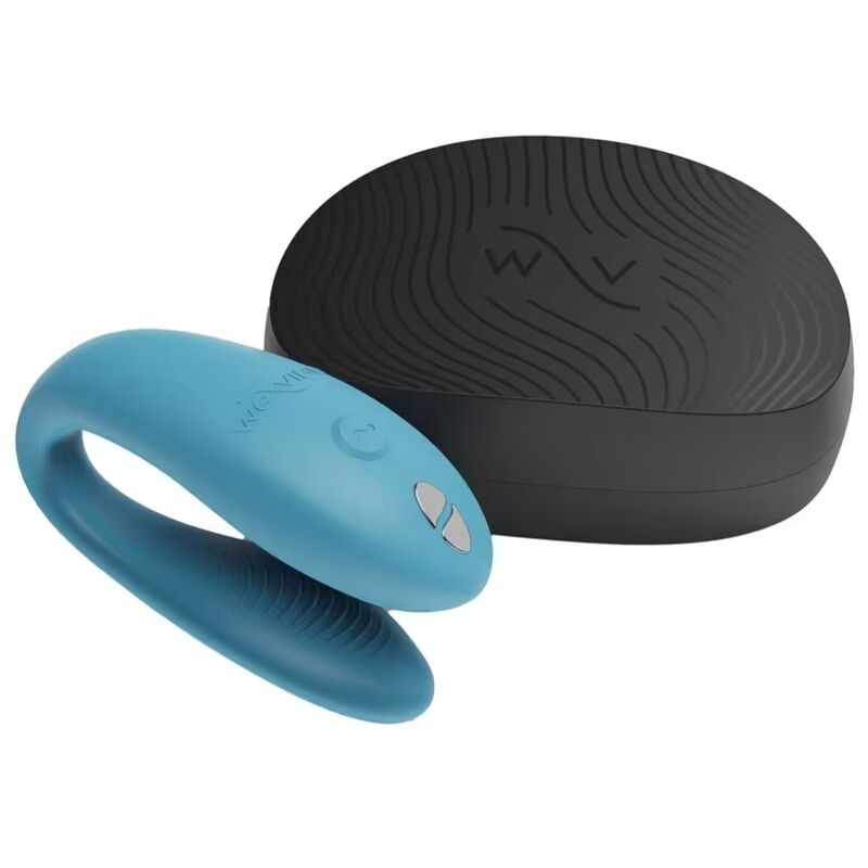 We-Vibe Sync Go Paarvibrator mit App und Reiseetui – Türkis