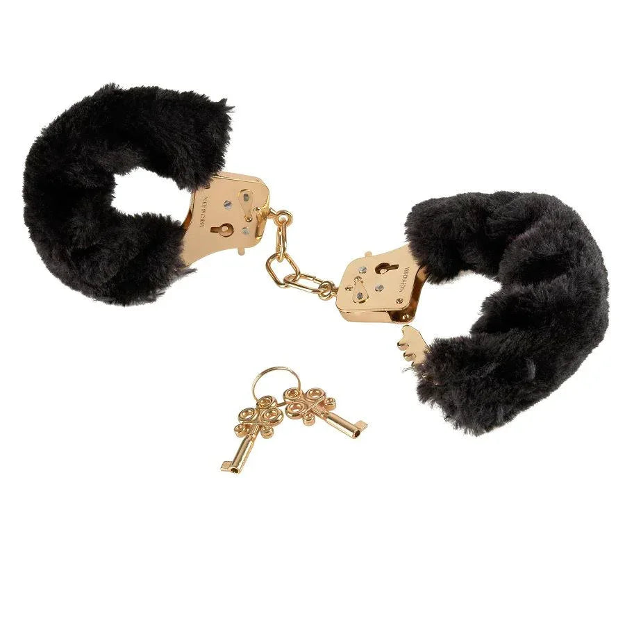 FETISH FANTASY GOLD - DELUXE FURRY CUFFS - Vanelion Paradise