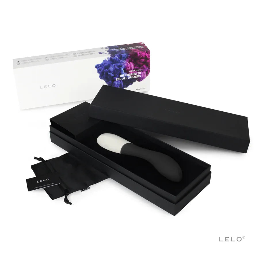 LELO - MONA WAVE SCHWARZER VIBRATOR - Vanelion Paradise