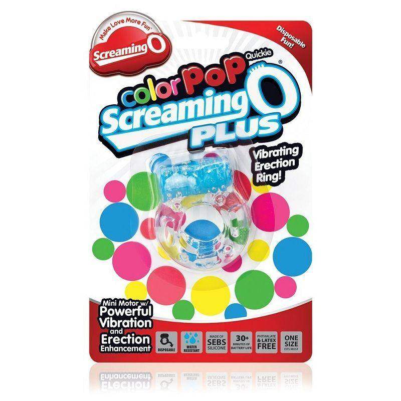 SCREAMING O - COLOR POP PLUS BLAUER RING - Vanelion Paradise