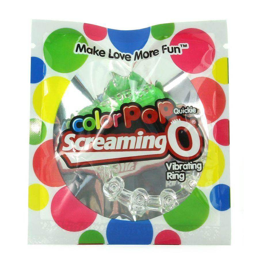 SCREAMING O - COLOR POP QUICKIE GRÜNER RING - Vanelion Paradise