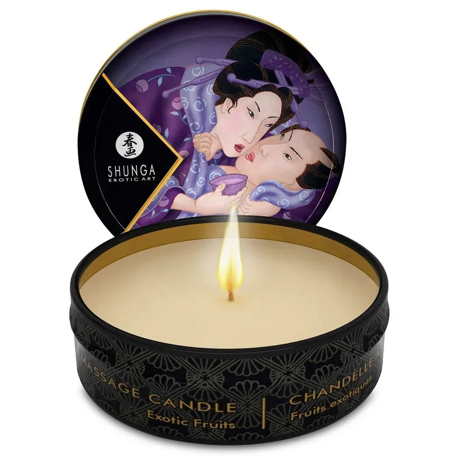 SHUNGA - MINI CARESS BY CANDELIGHT EXOTISCHE FRUCHTMASSAGEKERZE 30 ML - Vanelion Paradise