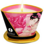 SHUNGA - MINI CARESS BY CANDELIGHT APHRODISIAC ROSES MASSAGEKERZE 170 ML - Vanelion Paradise