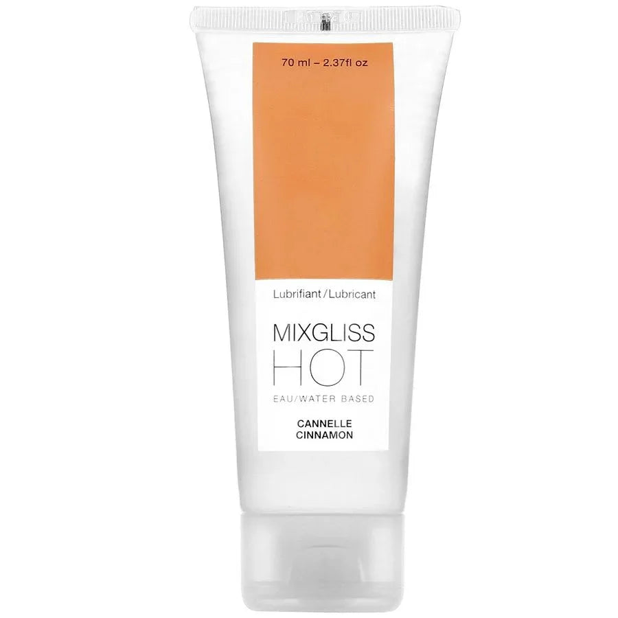 MIXGLISS - SCHMIERMITTEL MIT WÄRMEEFFEKT, ZIMTGESCHMACK, 70 ml - Vanelion Paradise