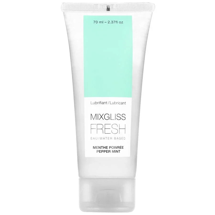 MIXGLISS - SCHMIERMITTEL AUF WASSERBASIS COLD MINZE-GESCHMACK 70 ML - Vanelion Paradise