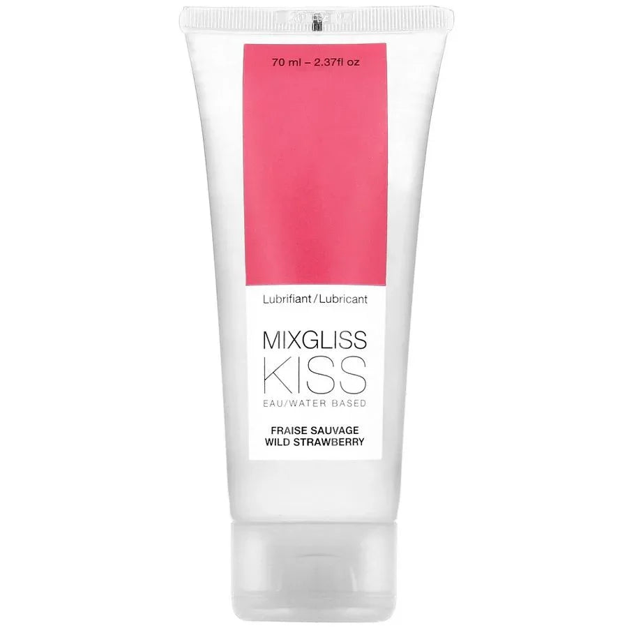 MIXGLISS - WASSERBASIERTES SCHMIERMITTEL ERDBEERGESCHMACK 70 ML - Vanelion Paradise
