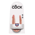 KING COCK - DOPPELPENETRATIONSDILDO 12.7 CM NATÜRLICH - Vanelion Paradise