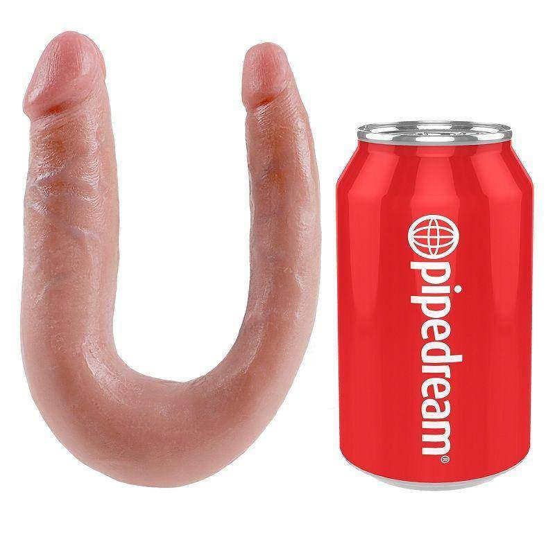 KING COCK - DOPPELPENETRATIONSDILDO 12.7 CM NATÜRLICH - Vanelion Paradise