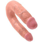 KING COCK - DOPPELPENETRATIONSDILDO 13.9 CM NATÜRLICH - Vanelion Paradise