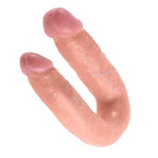 KING COCK - DOPPELPENETRATIONSDILDO 13.9 CM NATÜRLICH - Vanelion Paradise