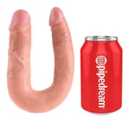 KING COCK - DOPPELPENETRATIONSDILDO 13.9 CM NATÜRLICH - Vanelion Paradise