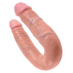 KING COCK - DOPPELPENETRATIONSDILDO 13.9 CM NATÜRLICH - Vanelion Paradise