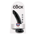 KING COCK - 7 DILDO SCHWARZ 17.8 CM - Vanelion Paradise