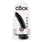 KING COCK - 7 DILDO SCHWARZ 17.8 CM - Vanelion Paradise