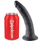 KING COCK - 7 DILDO SCHWARZ 17.8 CM - Vanelion Paradise