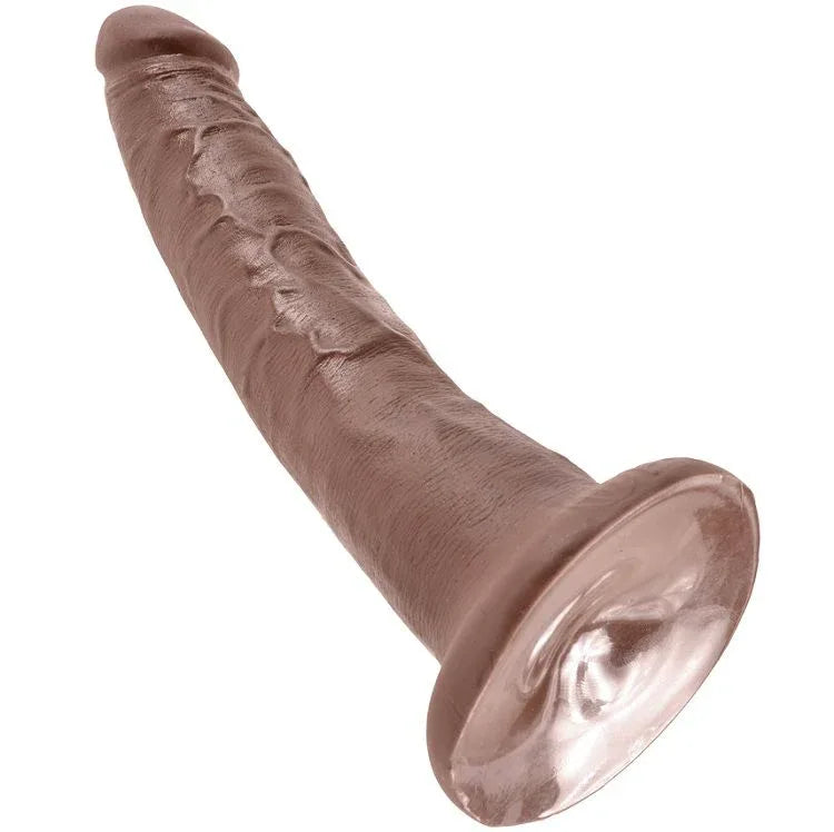 KING COCK - 7 DILDO SCHOKOLADE 17.8 CM - Vanelion Paradise