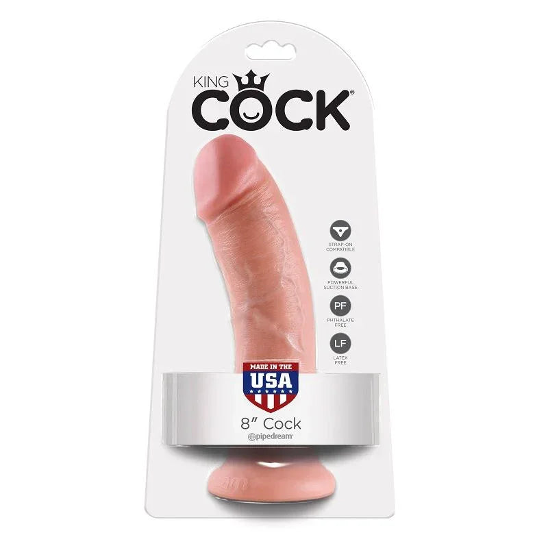 KING COCK - 8 DILDO FLEISCH 20.3 CM - Vanelion Paradise