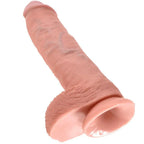 KING COCK - 10 SCHWANZFLEISCH MIT EIER 26.5 CM - Vanelion Paradise