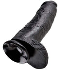 KING COCK - 12 DILDO SCHWARZ MIT EIER 30.48 CM - Vanelion Paradise