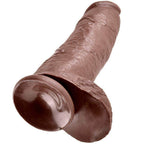 KING COCK - 12 DILDO BRAUN MIT EIER 30.48 CM - Vanelion Paradise
