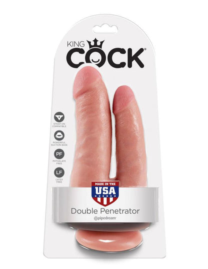 KING COCK - DOUBLE PENETRATOR FLEISCH