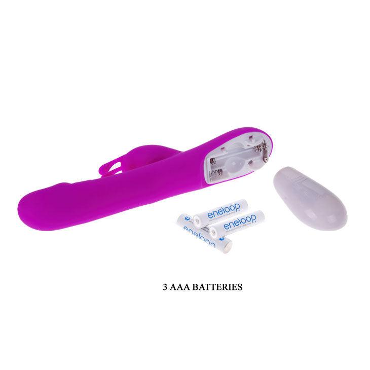 PRETTY LOVE - FLIRTATION ROBERT VIBRATOR MIT KLITORIS-STIMULATOR