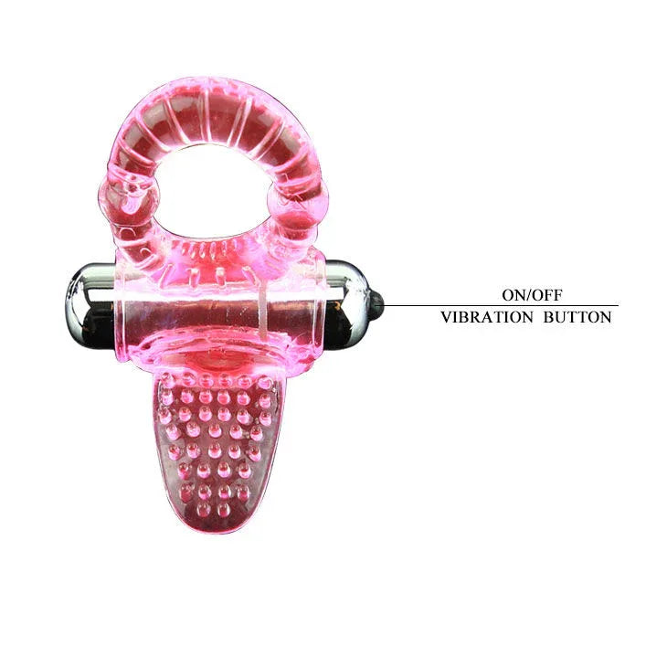 BAILE - SWEET ABS 10 RHYTHMS RING ROSA VIBRATOR PENISRING - Vanelion Paradise