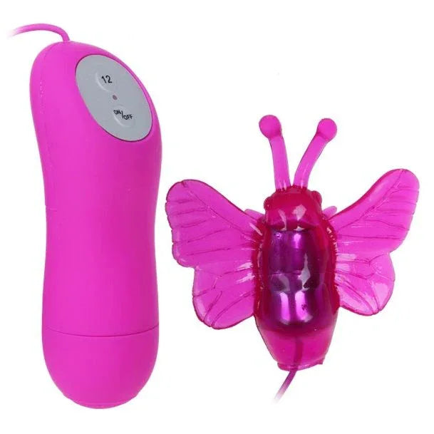 BAILE - CUTE SECRET BUTTERFLY STIMULATOR VIBRATOR 12V - Vanelion Paradise