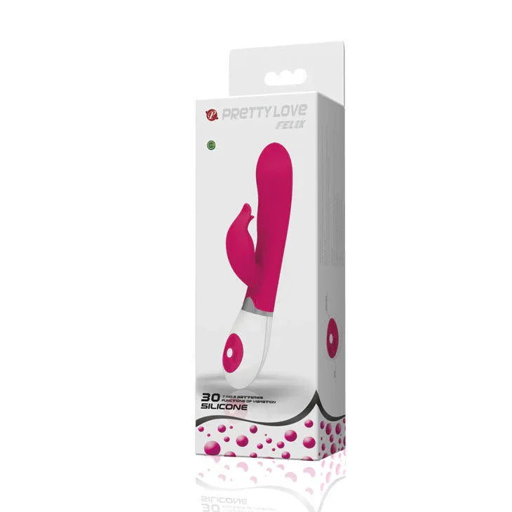 PRETTY LOVE - FLIRTATION VIBRATOR MIT FELIX-STIMULATOR - Vanelion Paradise