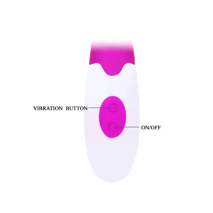 PRETTY LOVE - FLIRTATION ALVIS VIBRATOR MIT KLITORIS-STIMULATOR - Vanelion Paradise