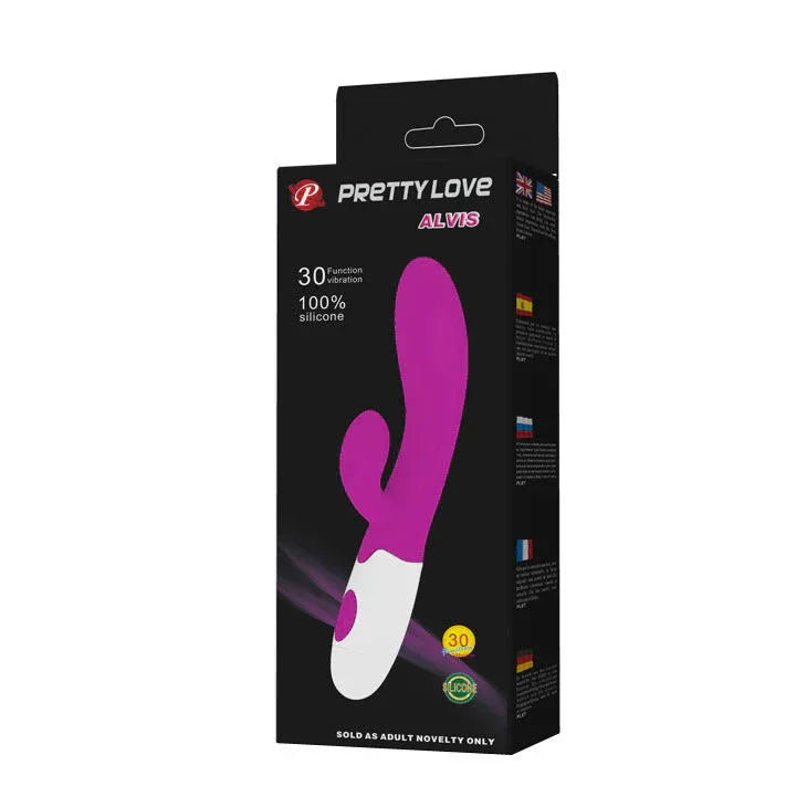 PRETTY LOVE - FLIRTATION ALVIS VIBRATOR MIT KLITORIS-STIMULATOR - Vanelion Paradise