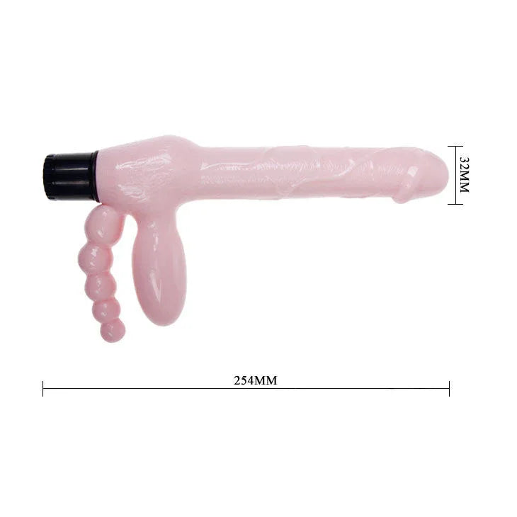 BAILE - SEILLOSER TPR-GURT MIT VIBRATION UND ANALSTIMULATION 25.4 CM - Vanelion Paradise