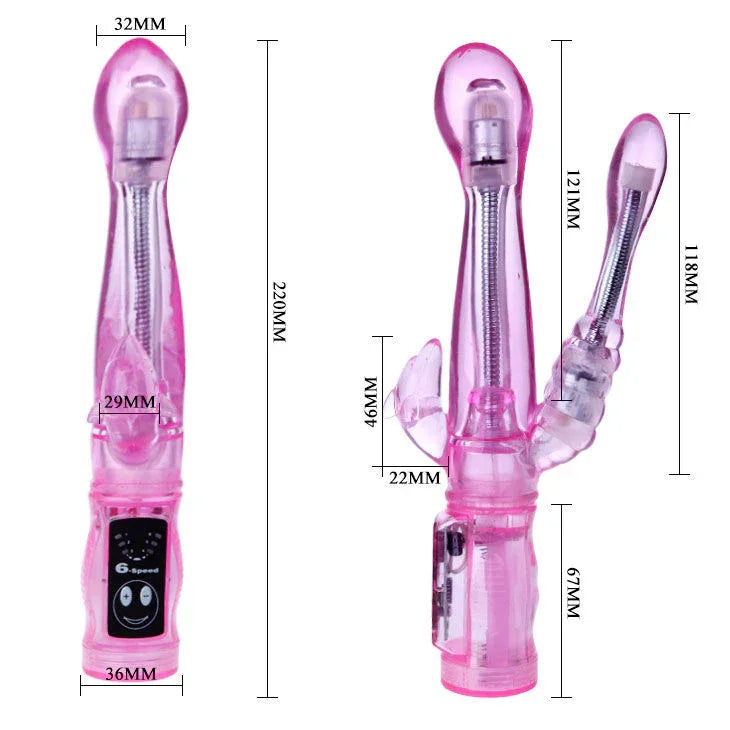 BAILE - FLEXIBLER VIBRATOR MIT ANALSTIMULATOR - Vanelion Paradise