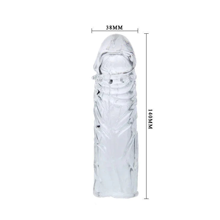 BAILE - TRANSPARENTE SILIKONPENISHÜLLE 13 CM - Vanelion Paradise
