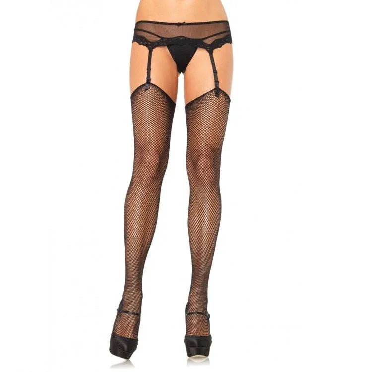 LEG AVENUE - NET STRÜMPFE OHNE ÜBERLEGENES SELBSTHAFTENDES SILIKON - Vanelion Paradise
