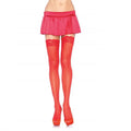 LEG AVENUE - ROTE STRUMPFHOSE MIT SPITZENOBERTEIL - Vanelion Paradise