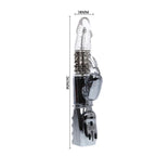 BAILE - AMOUR RAKETEN TRANSPARENTER ROTATOR 26.5 CM - Vanelion Paradise