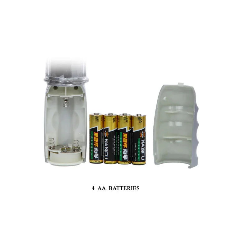 BAILE - AMOUR RAKETEN TRANSPARENTER ROTATOR 26.5 CM - Vanelion Paradise