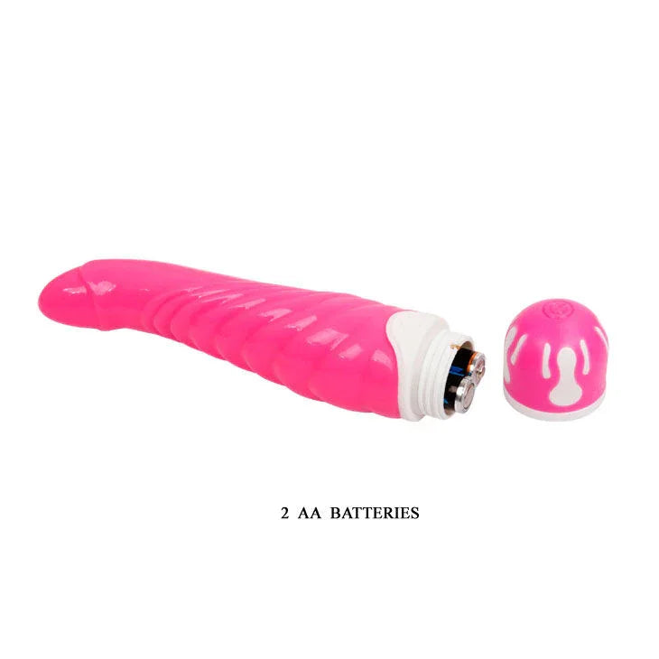 BAILE Realistischer G-Punkt-Vibrator, Rosa, 21,8 cm – 10 Modi, tauchfähig - Vanelion Paradise