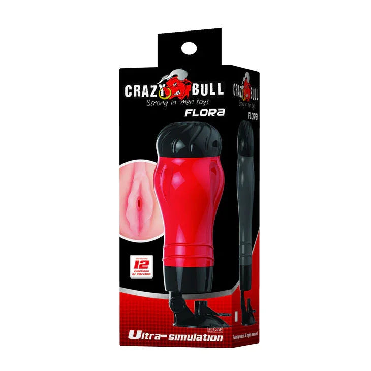 CRAZY BULL - FLORA VAGINA MIT MASTURBATORBASIS - Vanelion Paradise