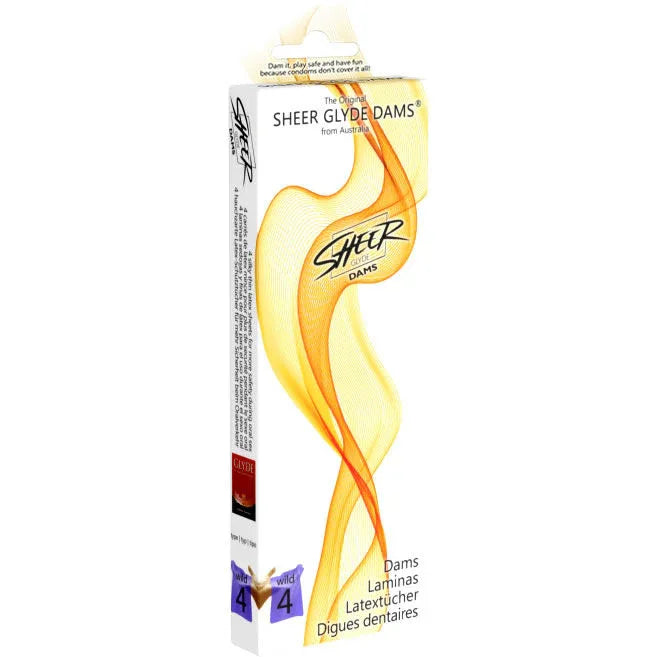 SHEER GLYDE - DAMS LAMINAS LATEX ORALSEX WILDE BROMBEEREN - Vanelion Paradise