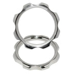 METAL HARD - DREHMOMENTRING AUS METALL FÜR PENIS UND HODEN 50 MM - Vanelion Paradise