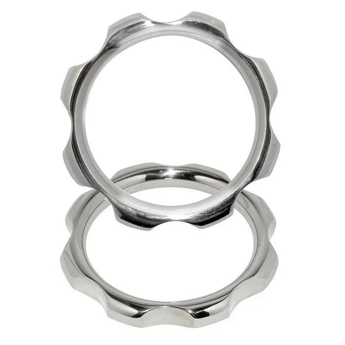 METAL HARD - DREHMOMENTRING AUS METALL FÜR PENIS UND HODEN 50 MM - Vanelion Paradise
