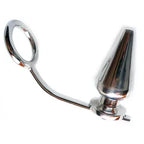 METAL HARD - STAHLRING MIT ANALPLUG, 45X50 MM - Vanelion Paradise